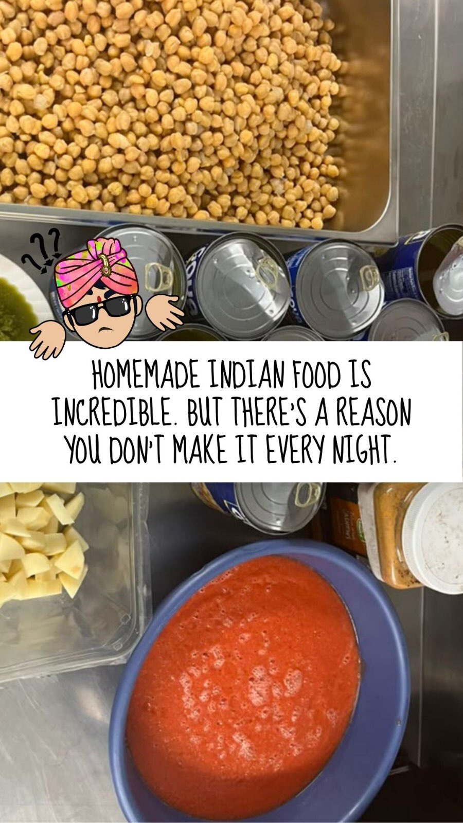 Anyone who’s made Indian food at home knows there’s a reason it tastes the way it does.
There’s also a reason you might not want to make it yourself. 😂
The chopping. The marinating. The spices. The bases. The layering of flavors. The cooking. And, depending on what you’re making, several different preparations before you ever get to the final dish.
Homemade Indian food is incredible.
It’s also a lot of work.
At Masala Mandala, we’ve spent a lot of time refining our menu and our processes so we can do that work for you—while still making food with whole ingredients, prepared with the kind of care we’d want if we were feeding our own family.
This is Jian’s fourth video practicing telling that story.
He says being on camera is becoming the easy part.
Learning to take everything he wants to say and communicate it simply and clearly?
That’s the practice now.
And I think that’s a pretty worthwhile thing to practice.
If you don’t feel like doing all that prep yourself tonight, we’d love to cook for you. ❤️
#masalamandalaofficial
#homesteadflorida
#indianfoodtruck
#freshfood
#homemadeindianfood
#floridacity